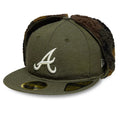 Atlanta Braves MLB Camo Open Green Retro Crown 59FIFTY Fitted Cap-kentox