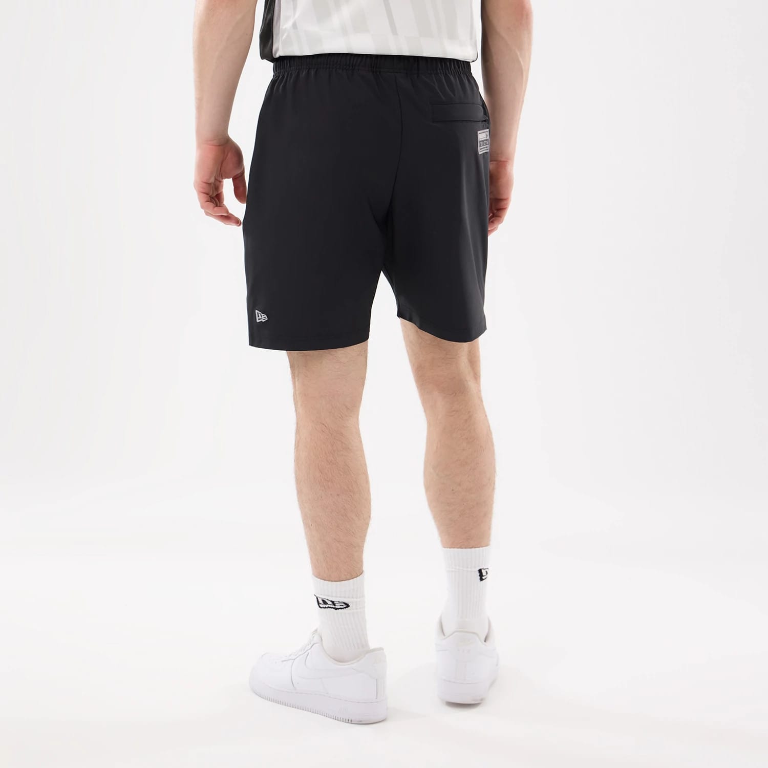 LA Kings NHL Match Black Oversized Shorts-kentox