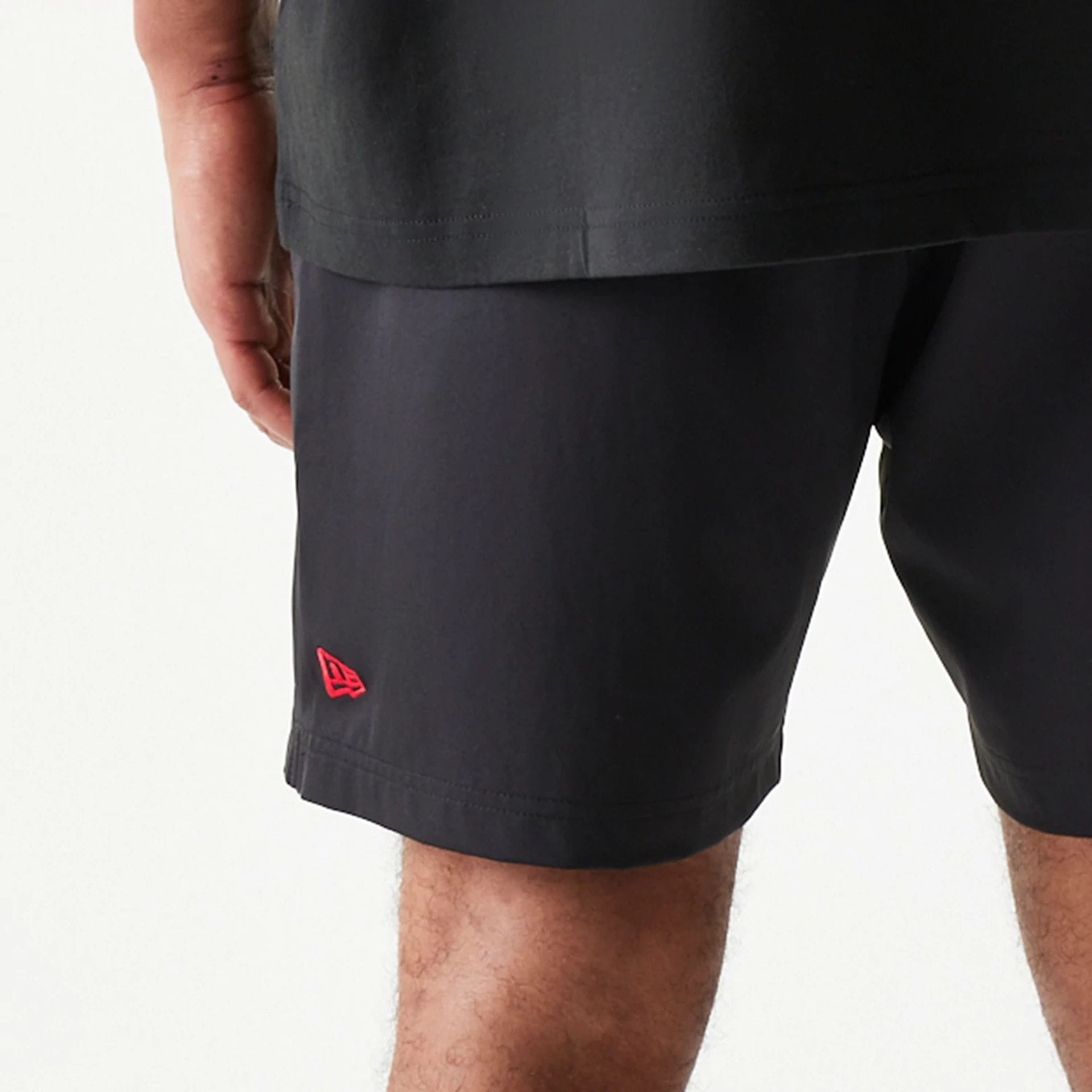 Chicago Bulls NBA Match Black Oversized Shorts-kentox