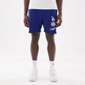 LA Dodgers MLB Match Dark Blue Oversized Shorts-kentox