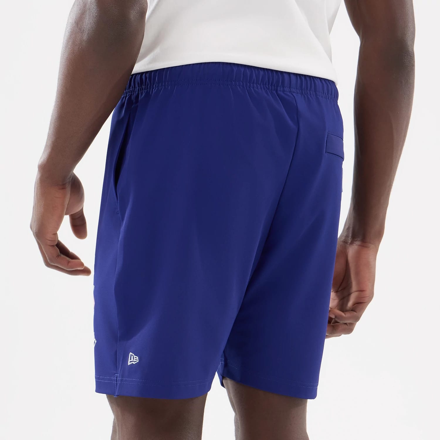 LA Dodgers MLB Match Dark Blue Oversized Shorts-kentox