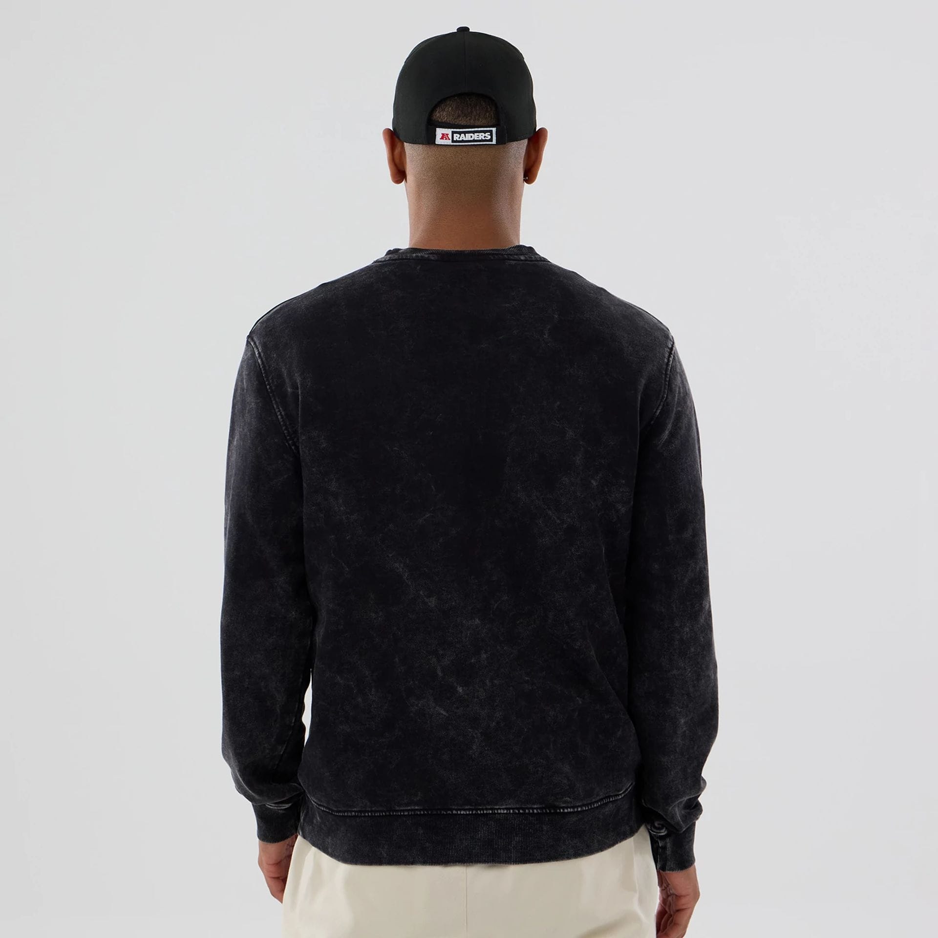 Las Vegas Raiders NFL Black Crew Neck Sweater-kentox
