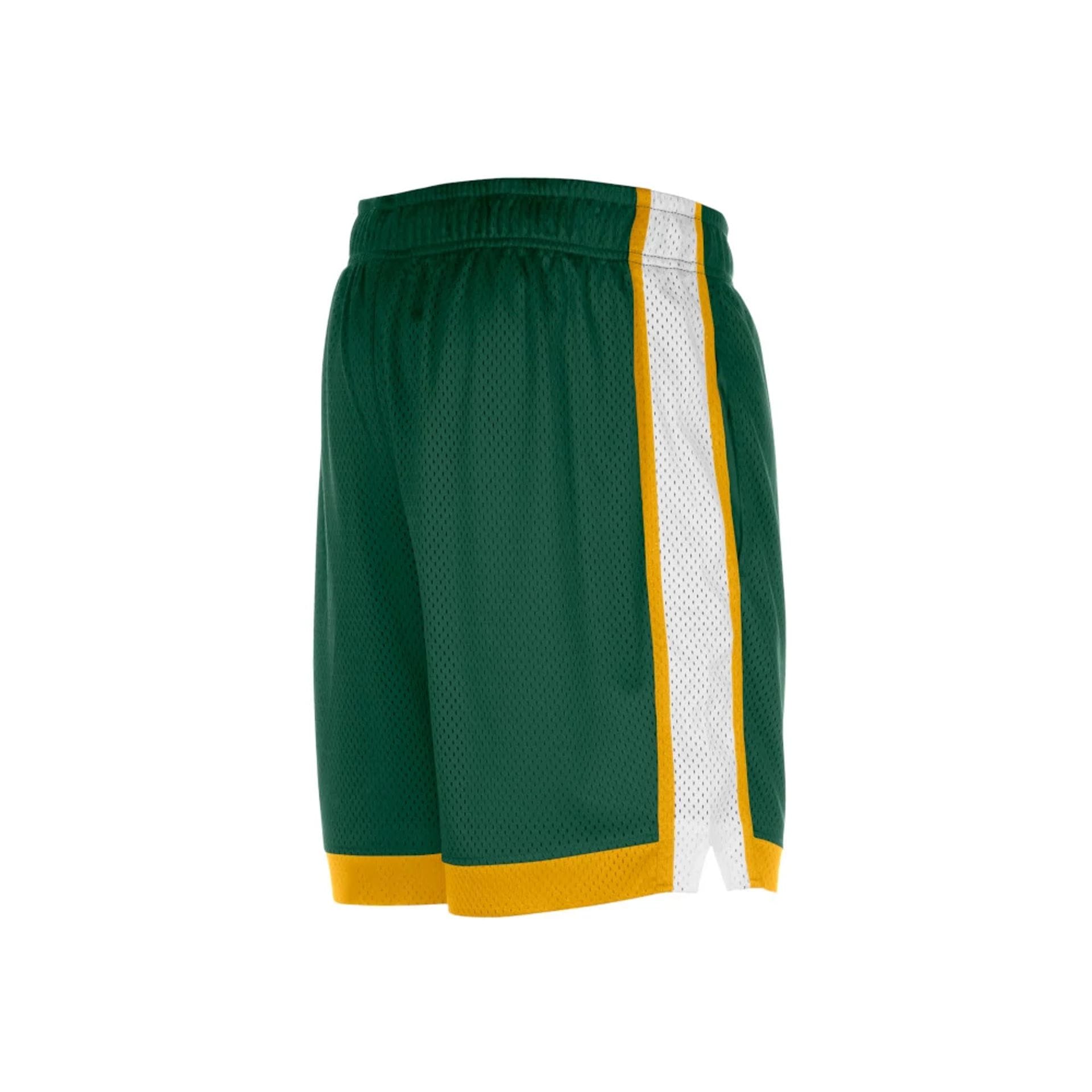 Athletics MLB Dark Green Mesh Shorts-kentox