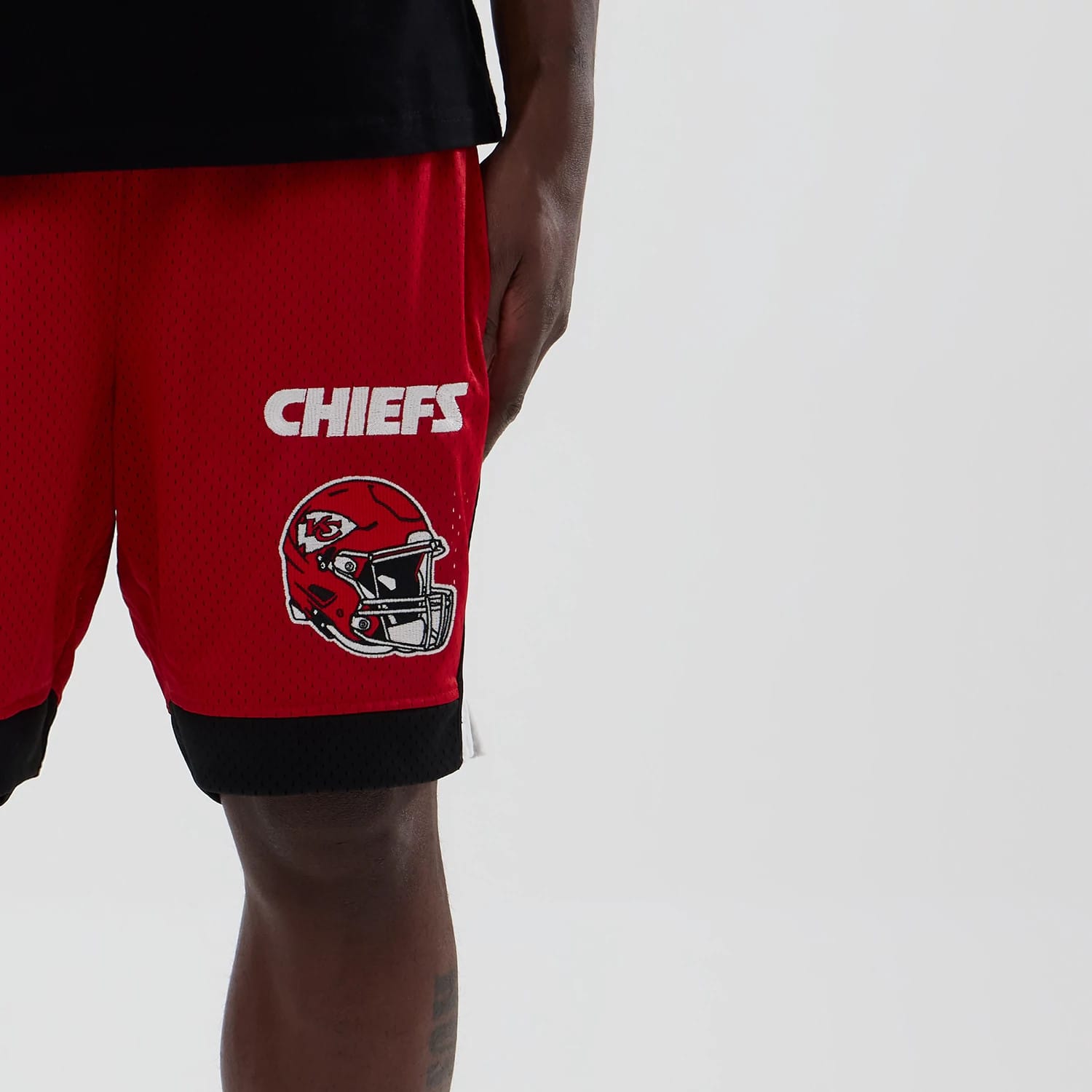 Kansas City Chiefs NFL Red Mesh Shorts-kentox