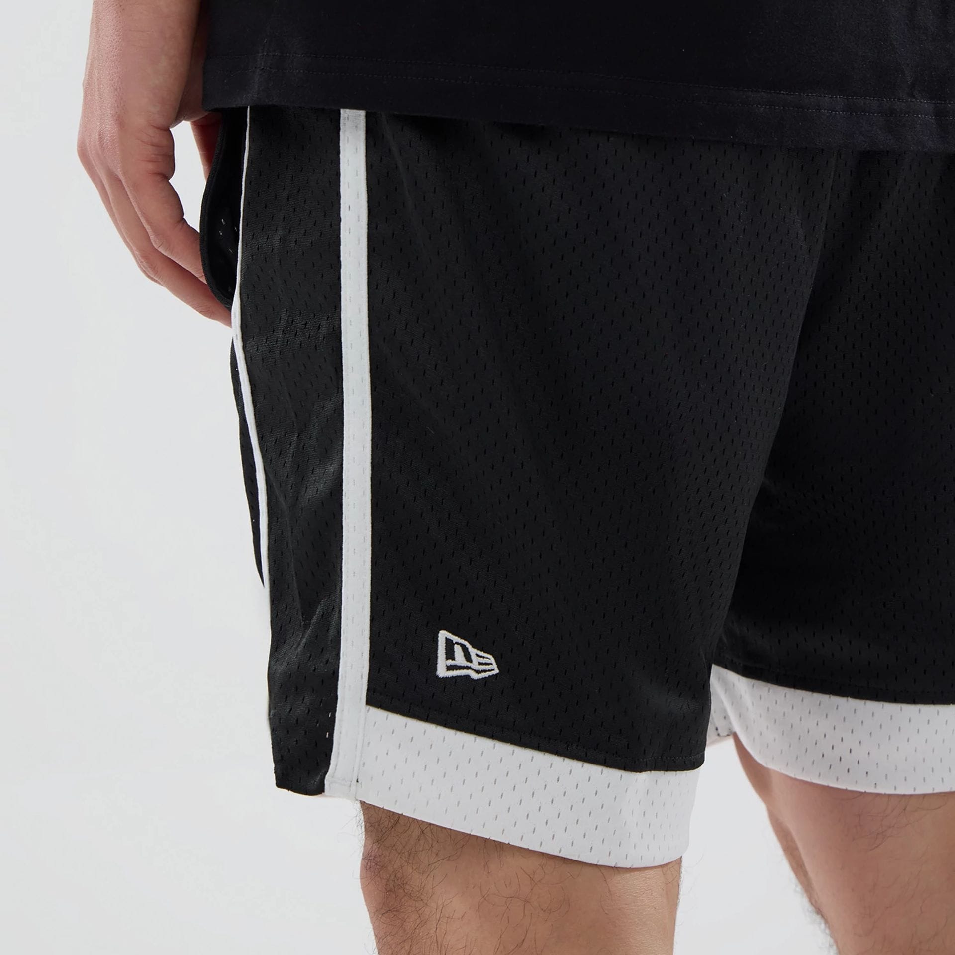 LA Kings NHL Black Mesh Shorts-kentox
