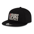 San Antonio Spurs FOG x NBA Black Retro Crown 9FIFTY Adjustable Cap-kentox