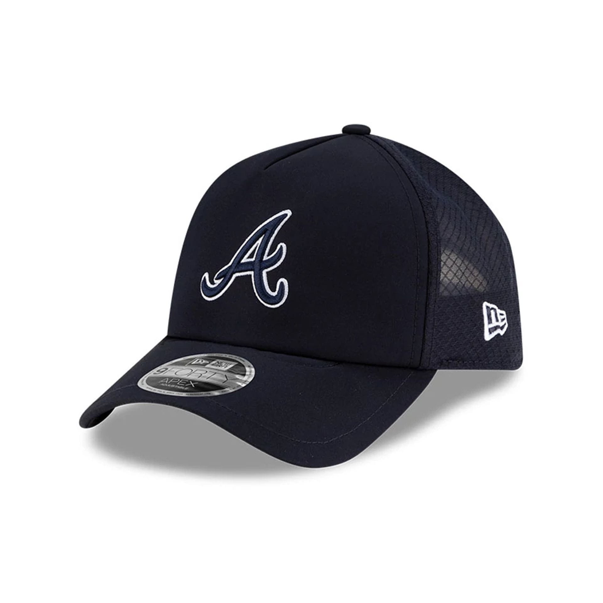 Atlanta Braves MLB Batting Practice 2026 Navy 9FORTY Apex Adjustable Cap-kentox