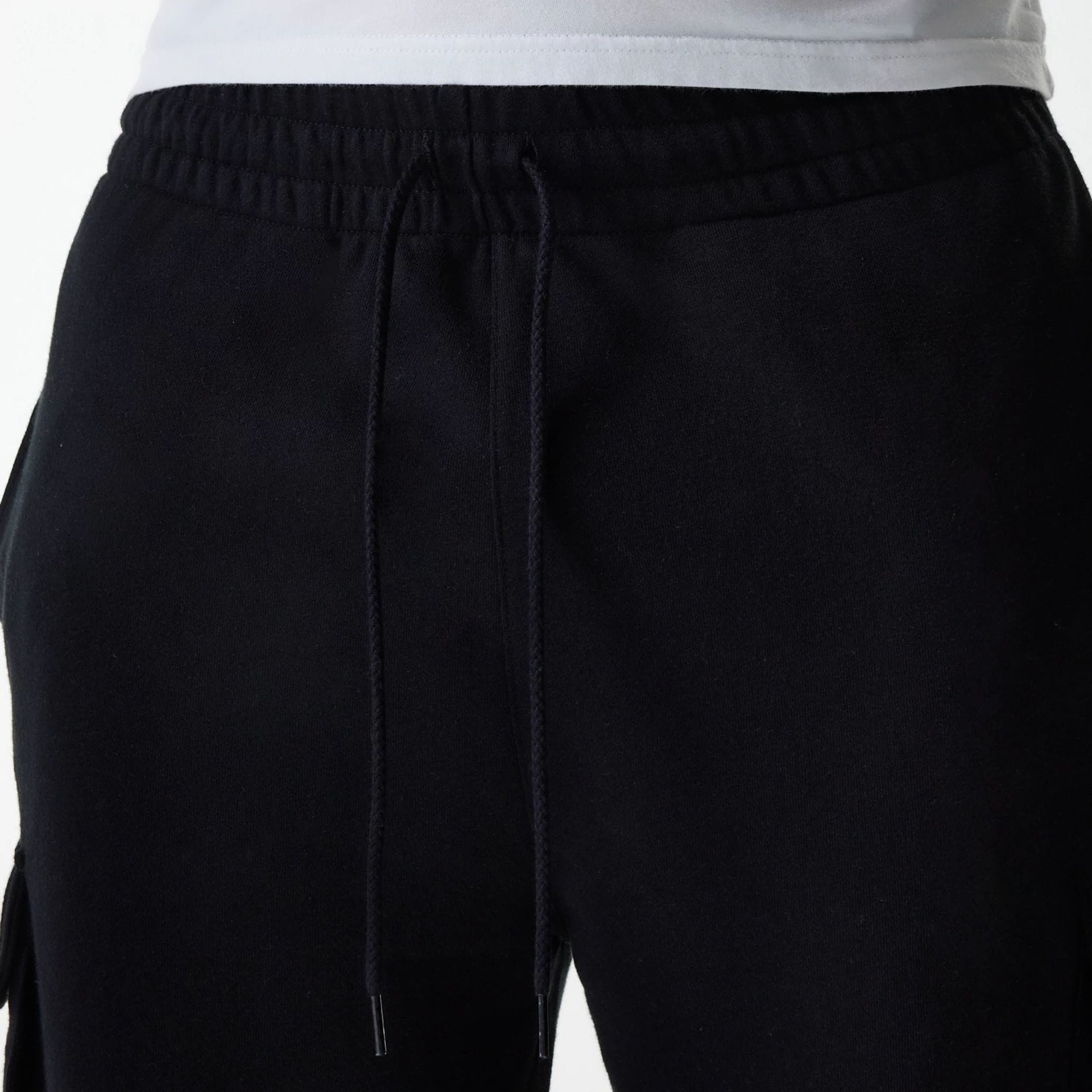 New Era Black Cargo Joggers-kentox