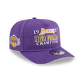 LA Lakers NBA Historic Purple 9FIFTY A-Frame Snapback Adjustable Cap-kentox