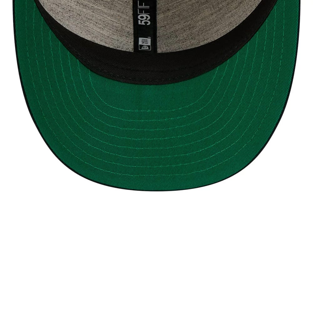 New York Yankees MLB Linen Cream Retro Crown 59FIFTY Fitted Cap-kentox