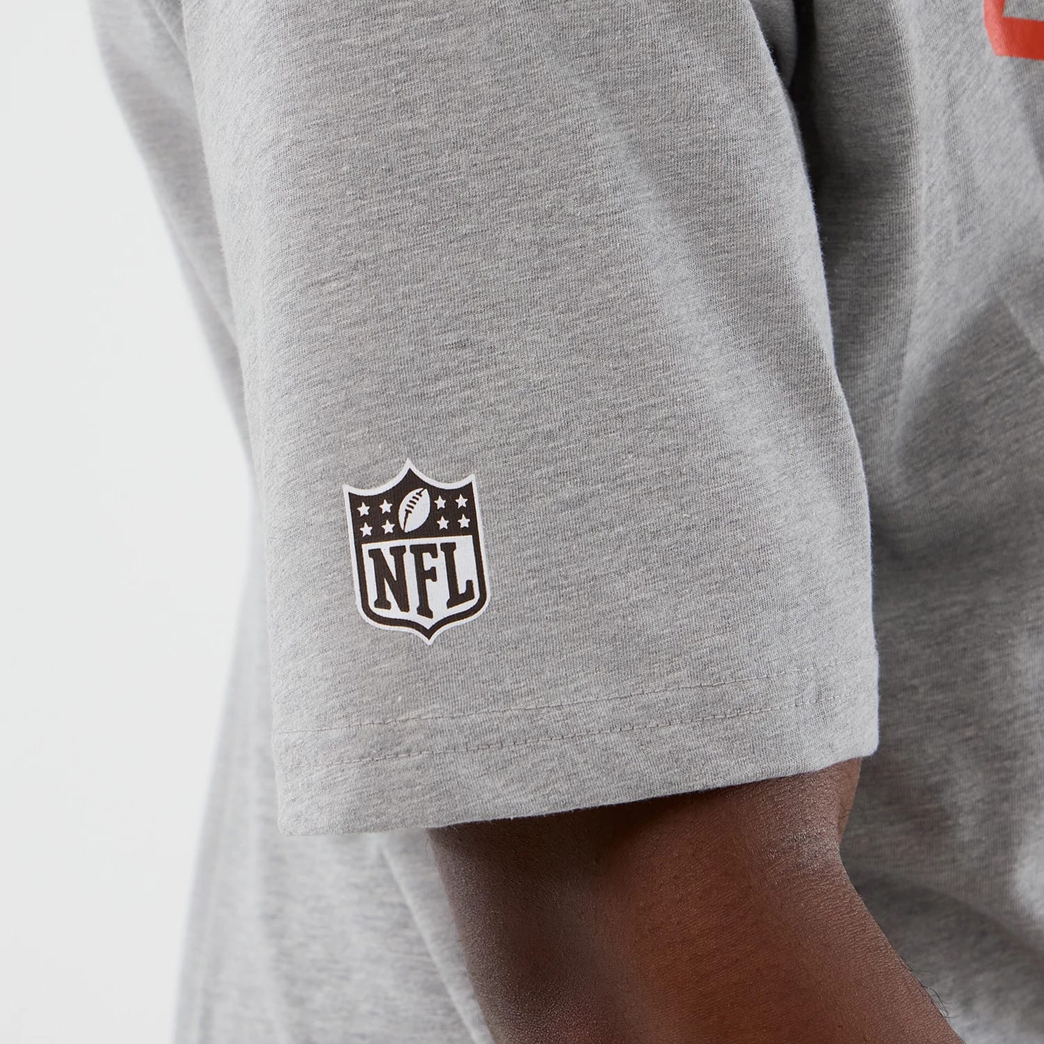 Cleveland Browns NFL International Series Games Grey Oversized T-Shirt-kentox