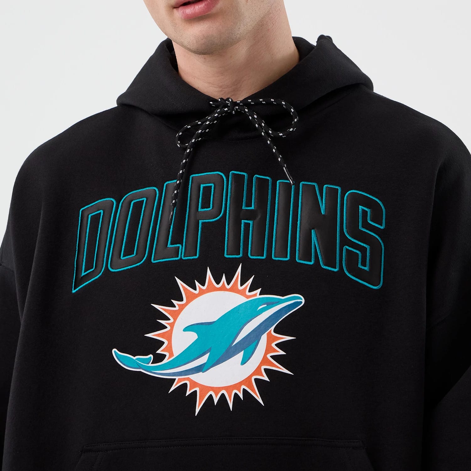 Miami Dolphins NFL International Series Games Black Pullover Hoodie-kentox