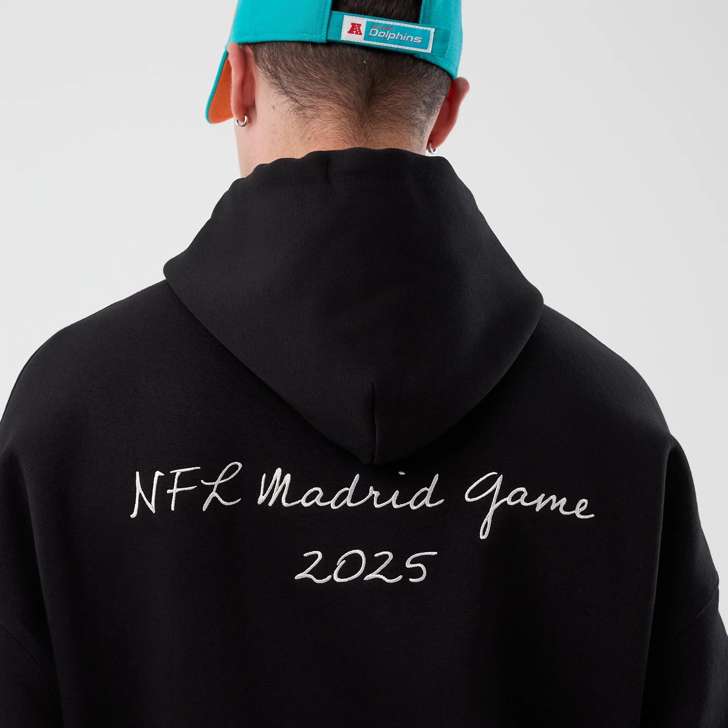 Miami Dolphins NFL International Series Games Black Pullover Hoodie-kentox