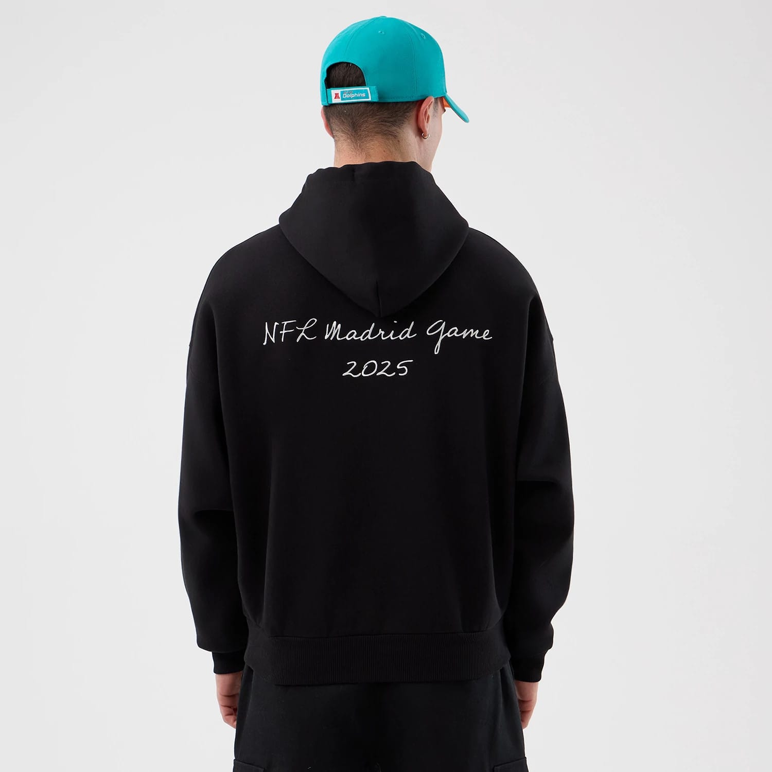 Miami Dolphins NFL International Series Games Black Pullover Hoodie-kentox