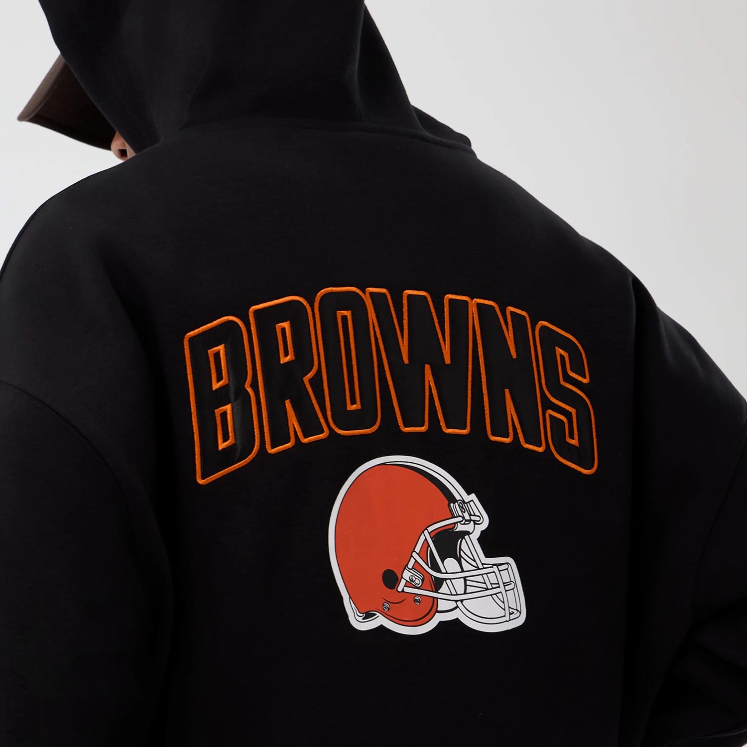 Cleveland Browns NFL International Series Games Black Full Zip Hoodie-kentox