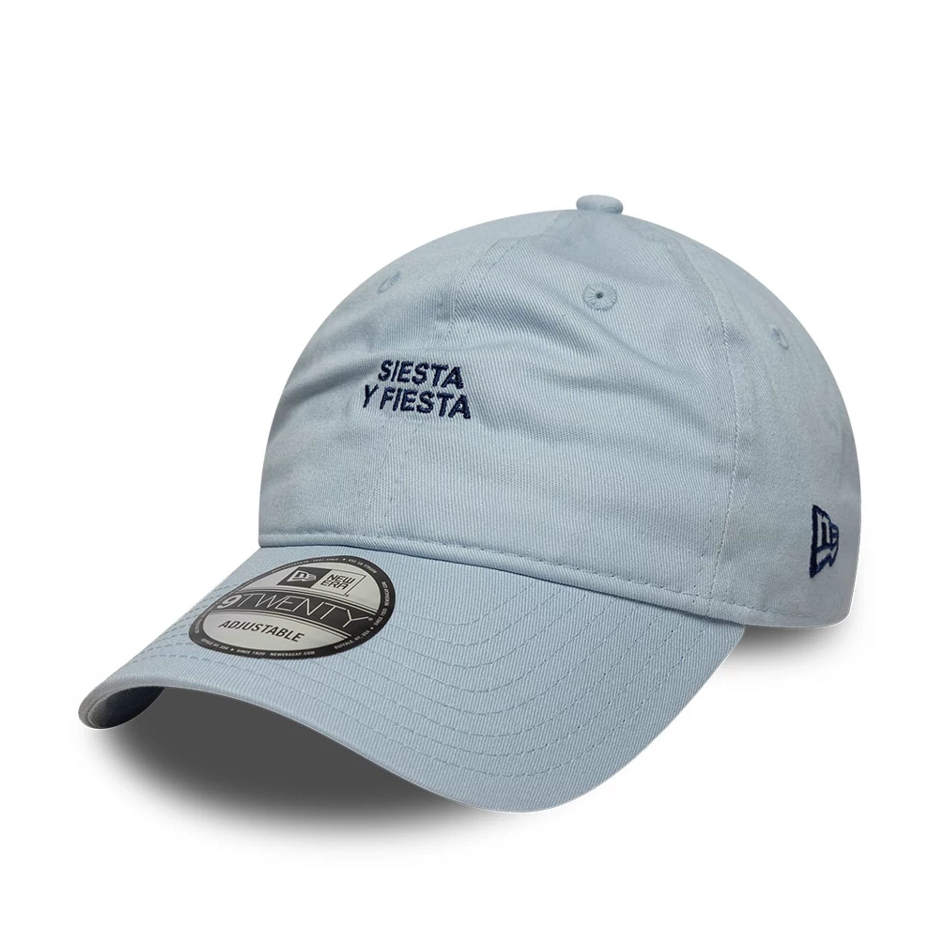 New Era Slogan Siesta Y Fiesta Pastel Blue 9TWENTY Adjustable Cap-kentox