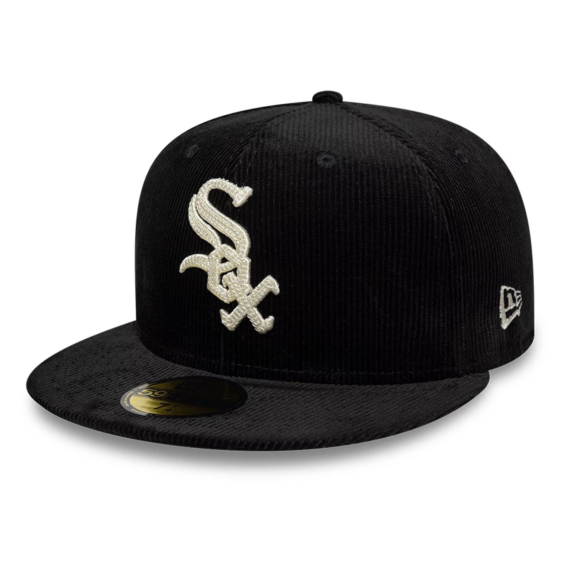 Chicago White Sox MLB Cord Black 59FIFTY Fitted Cap-kentox