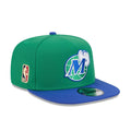 Dallas Mavericks NBA Classic Green 9FIFTY A-Frame Snapback Adjustable Cap-kentox