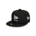 New Era Flag Logo Black Mini 59FIFTY Fitted Cap-kentox