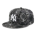 New York Yankees MLB Cap Scramble Black 59FIFTY Fitted Cap-kentox