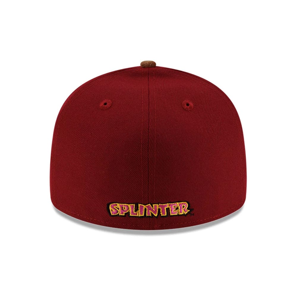 Teenage Mutant Ninja Turtles Splinter Dark Red 59FIFTY Fitted Cap-kentox