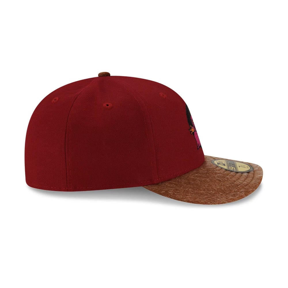 Teenage Mutant Ninja Turtles Splinter Dark Red 59FIFTY Fitted Cap-kentox