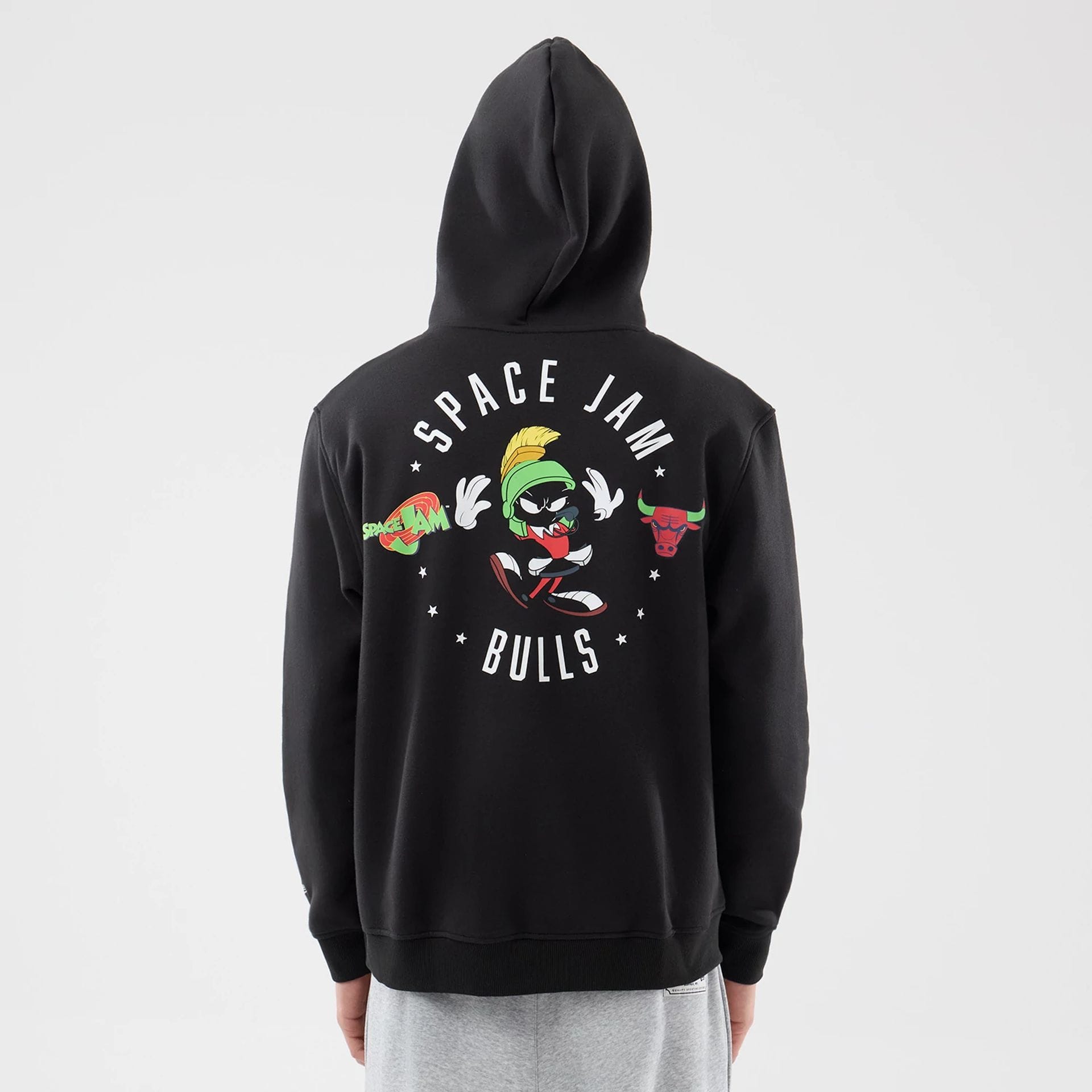Chicago Bulls Space Jam 2 X NBA Black Pullover Hoodie-kentox