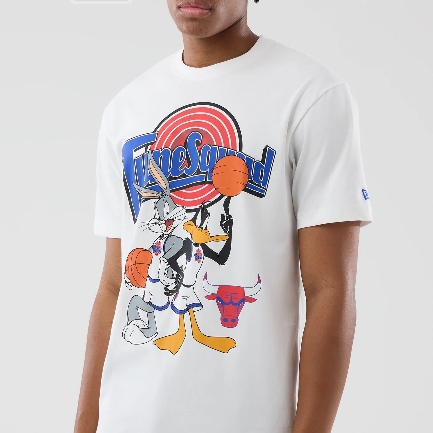 Chicago Bulls Space Jam 2 X NBA White T-Shirt-kentox