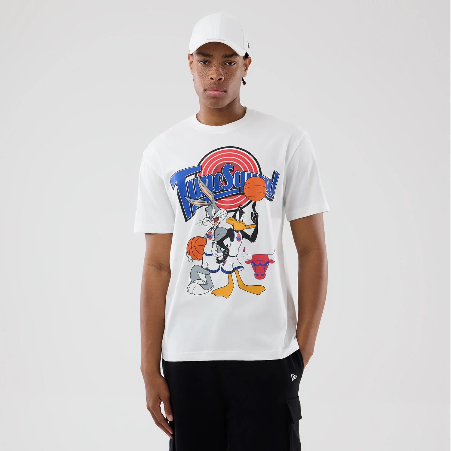Chicago Bulls Space Jam 2 X NBA White T-Shirt-kentox