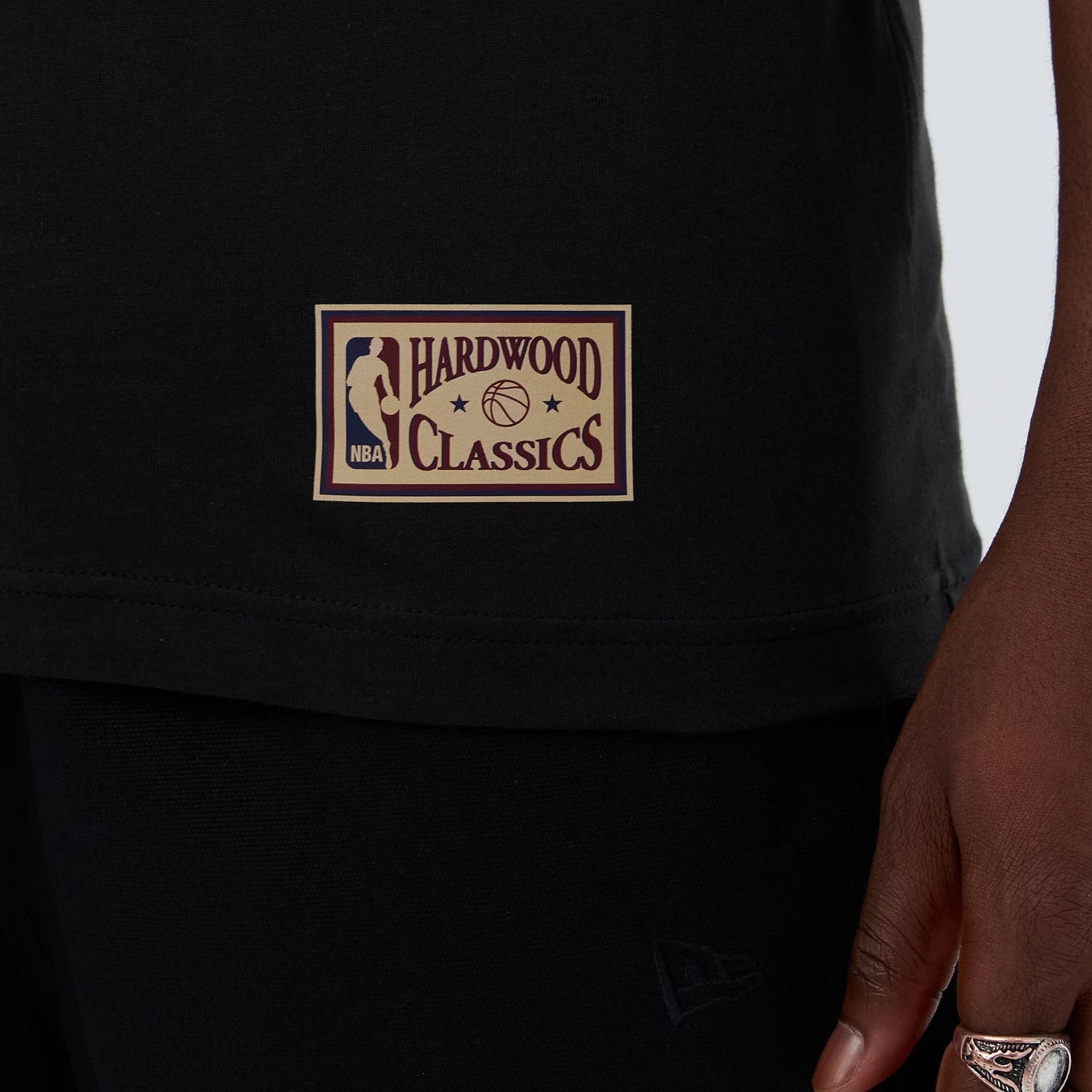 Detroit Pistons NBA Hardwood Classic Black T-Shirt-kentox