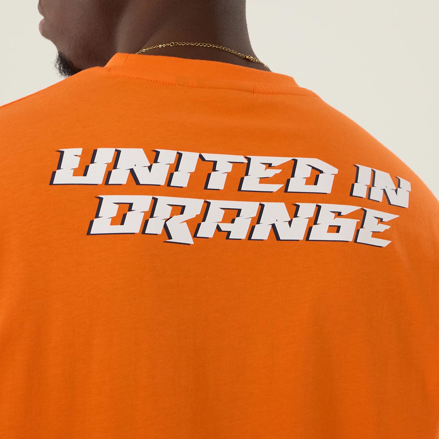 Denver Broncos NFL International Series Games 2025 Orange Oversized T-Shirt-kentox