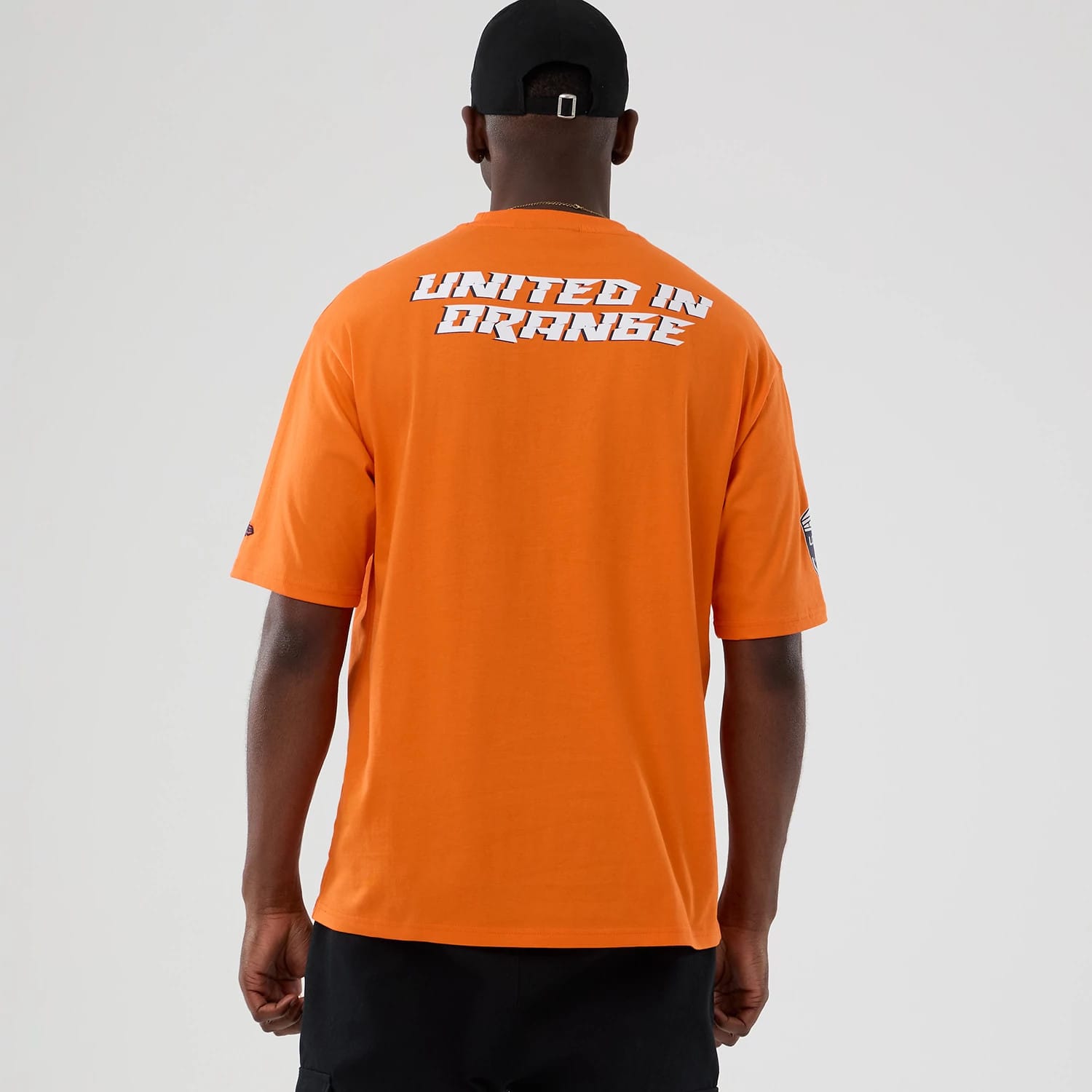 Denver Broncos NFL International Series Games 2025 Orange Oversized T-Shirt-kentox