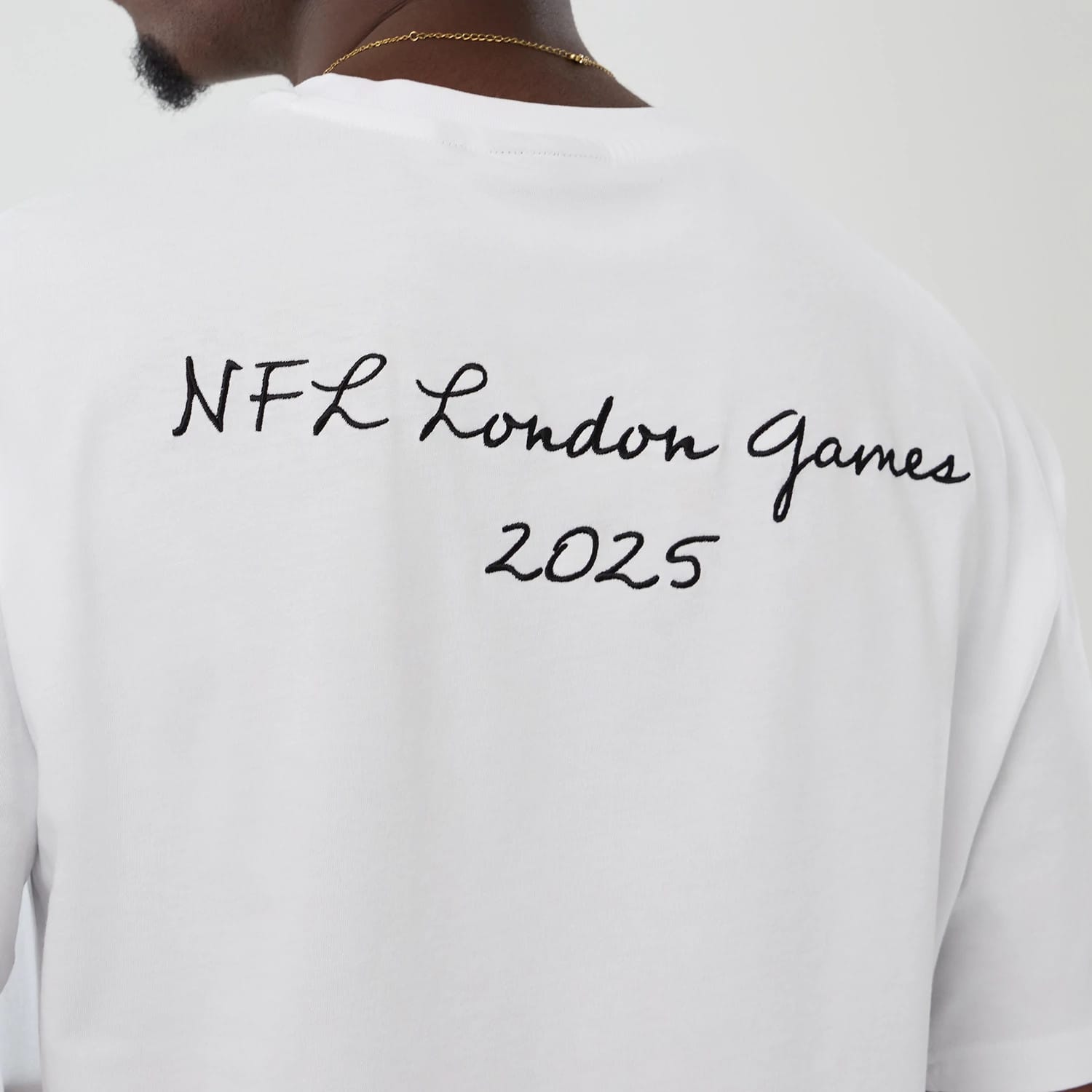 Denver Broncos NFL International Series Games 2025 White Premium T-Shirt-kentox