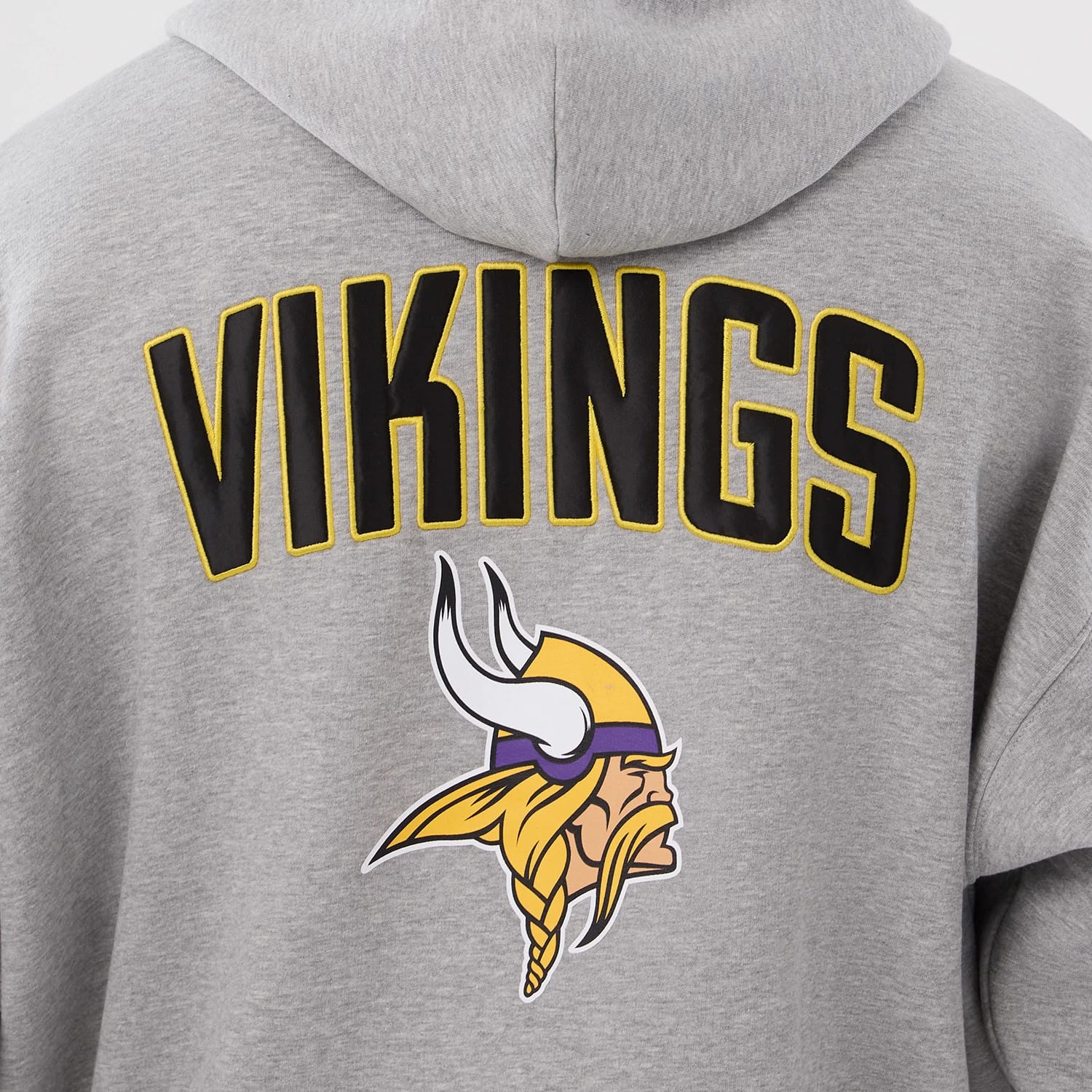 Minnesota Vikings NFL International Series Games 2025 Grey Premium Pullover Hoodie-kentox