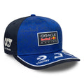 Red Bull Racing Youth Max Verstappen Dark Blue 9SEVENTY Stretch Snap Adjustable Cap-kentox