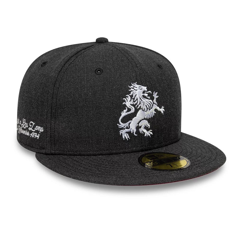 Aston Villa FC Gas Lamp Black 59FIFTY Fitted Cap-kentox