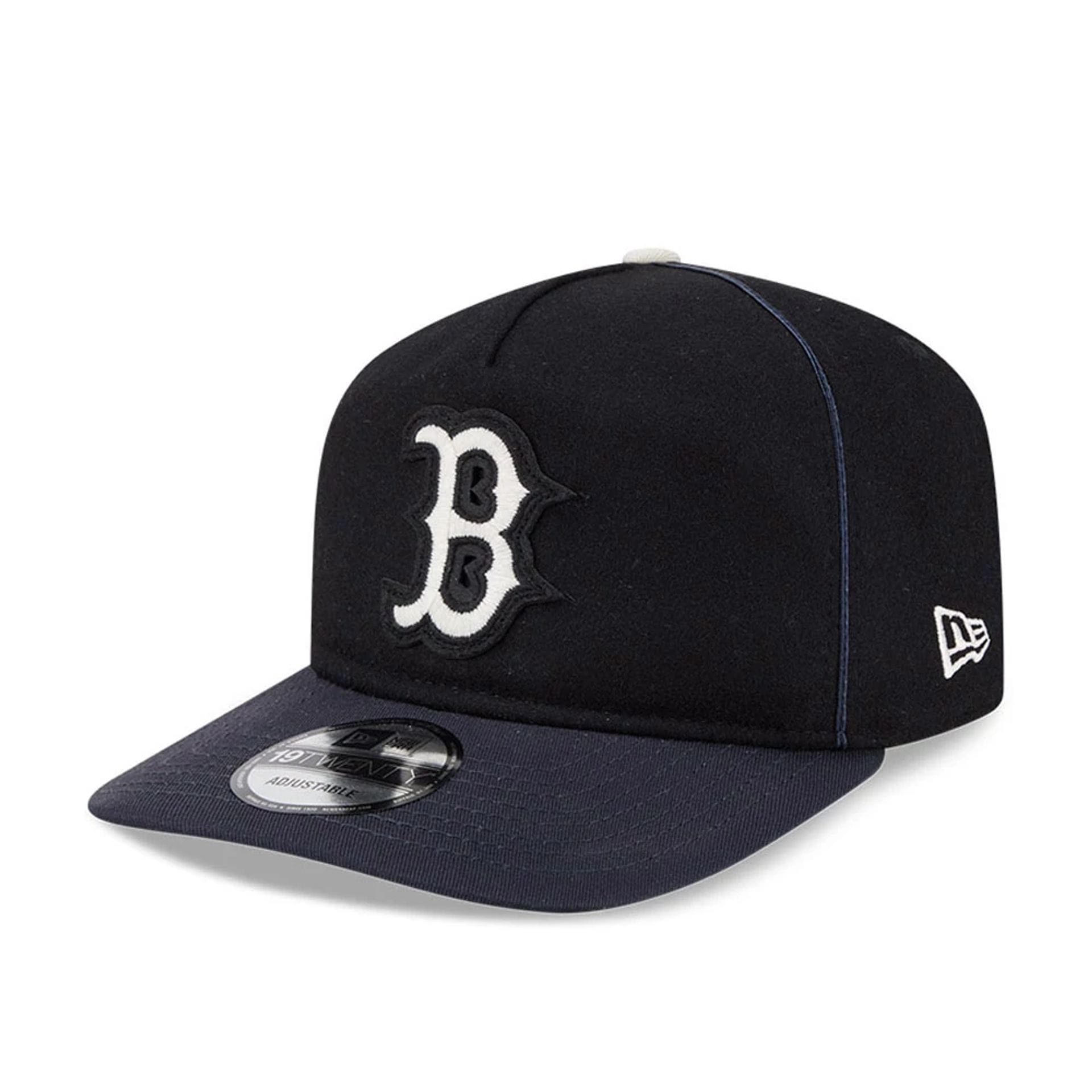 Boston Red Sox MLB Felt Logo Navy 19TWENTY Adjustable Cap-kentox