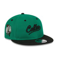 Boston Celtics NBA Chainstitch Script Green Retro Crown 9FIFTY Adjustable Cap-kentox