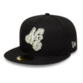 New Era Faux Pearl Black 59FIFTY Fitted Cap-kentox