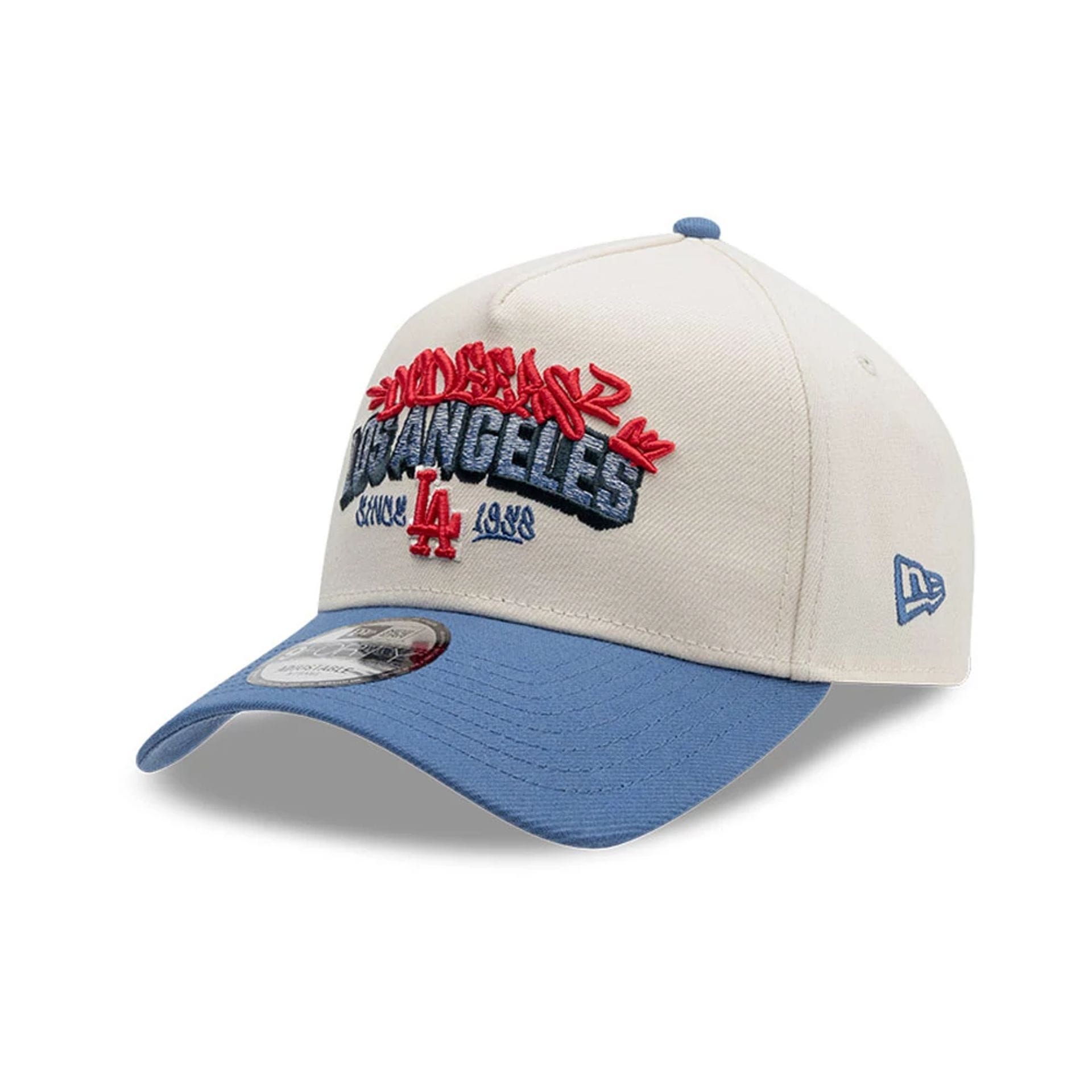 LA Dodgers MLB Tagged Light Beige 9FORTY A-Frame Cap-kentox