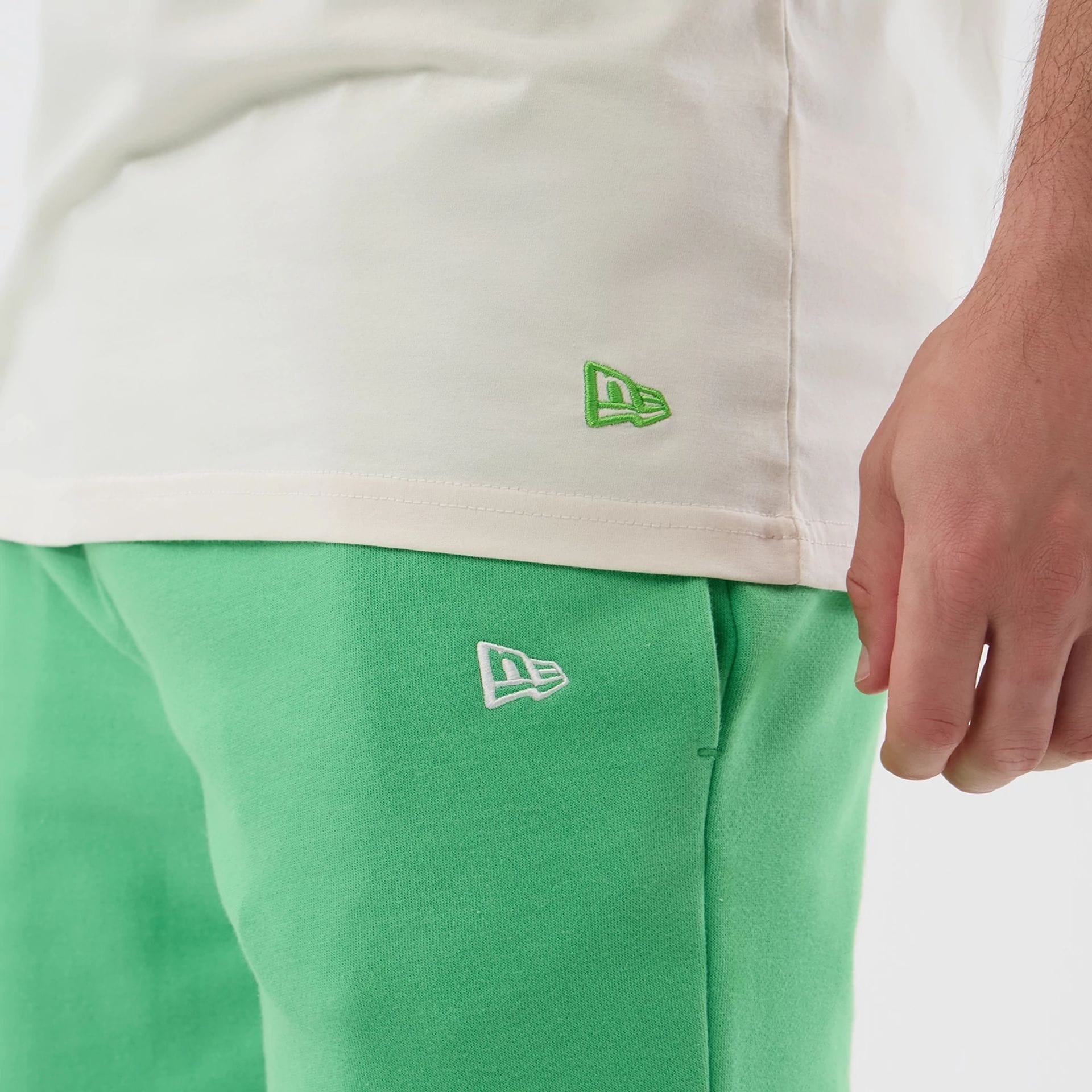 LA Dodgers MLB League Essential Open Green Shorts-kentox