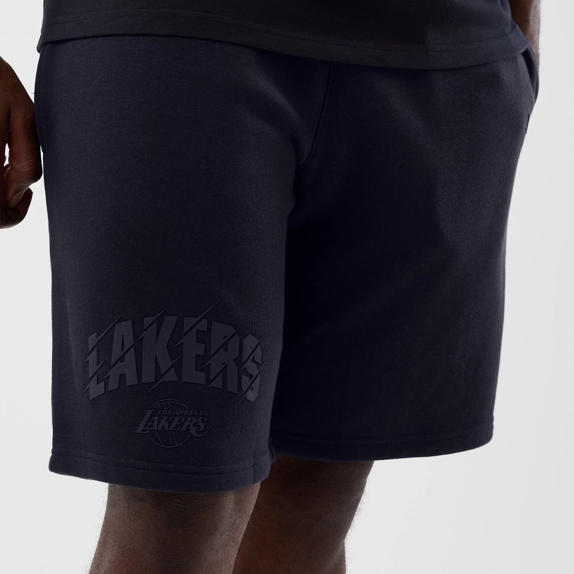 LA Lakers NBA Core Plus Navy Shorts-kentox