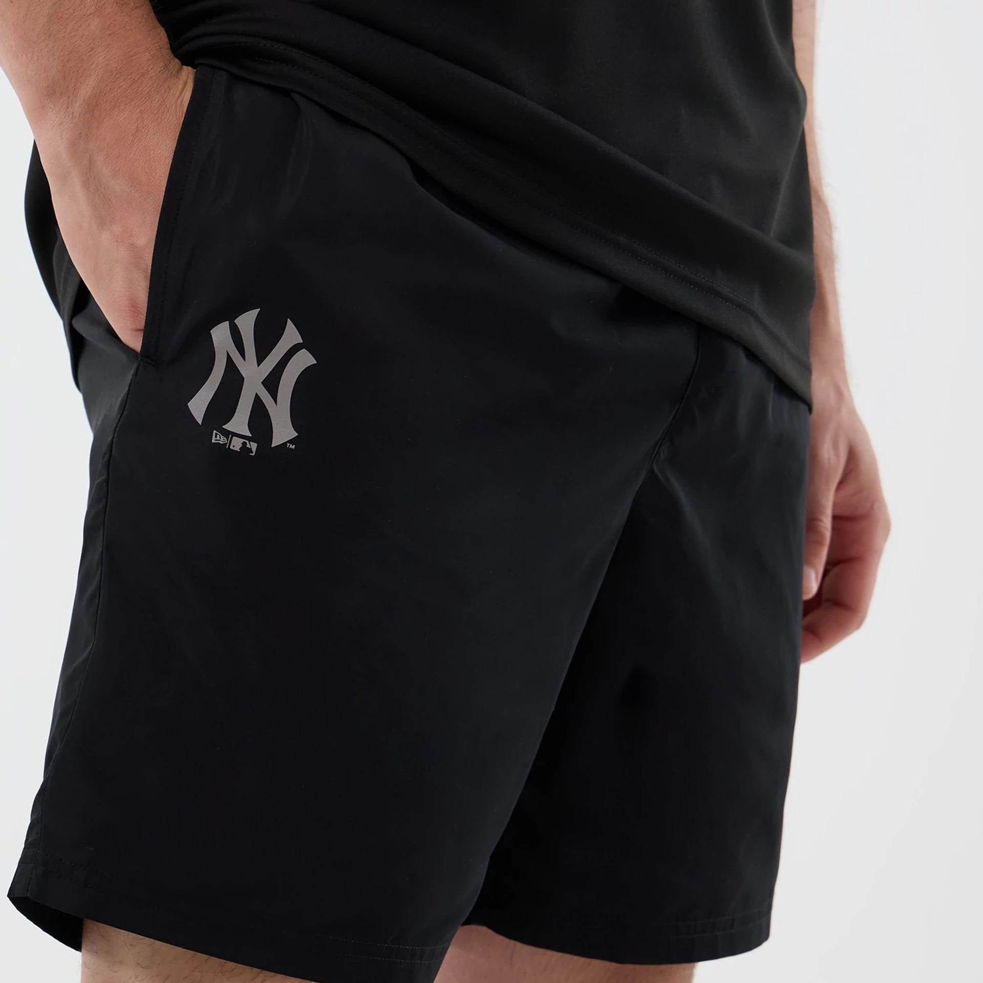 New York Yankees MLB Core Plus Black Shorts-kentox
