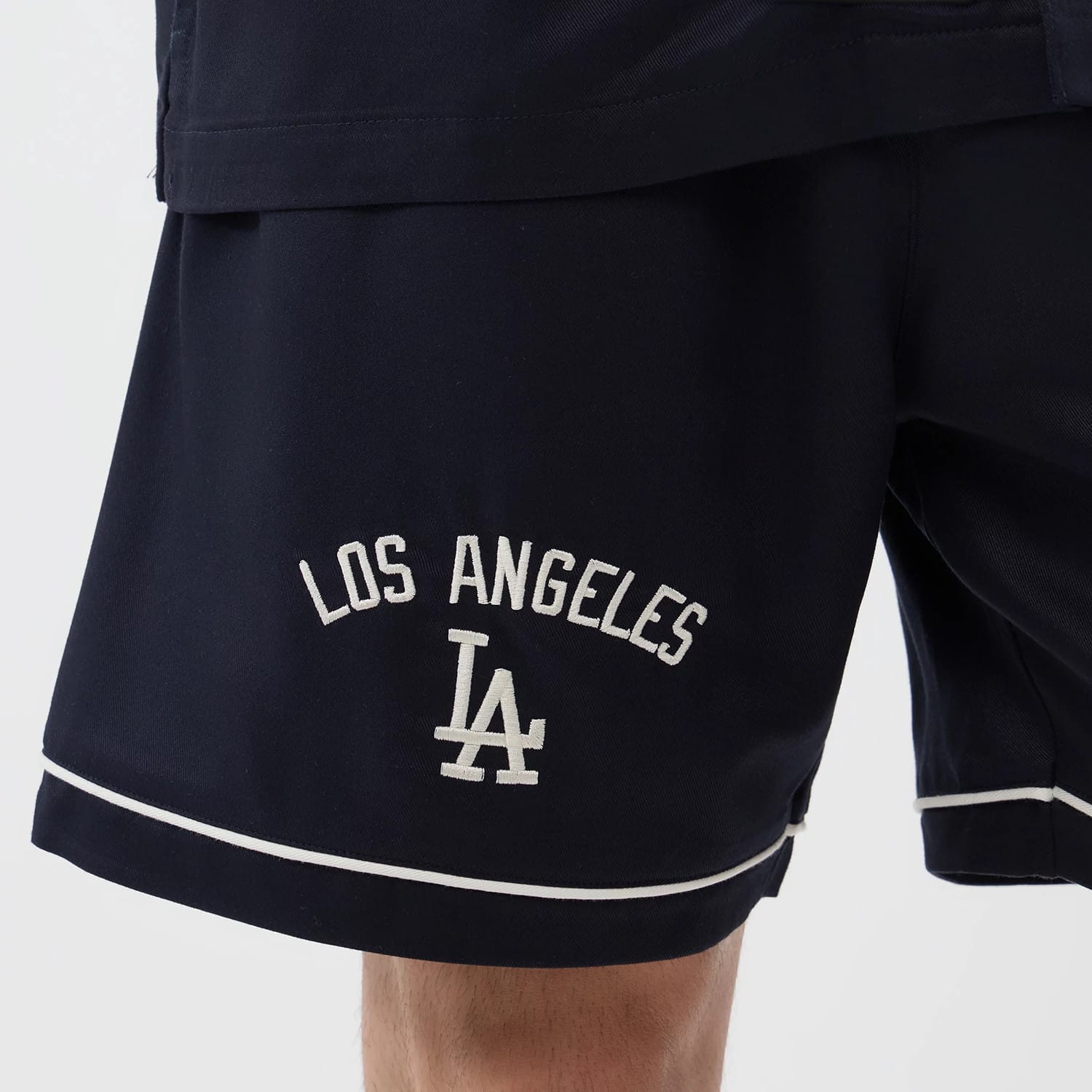 LA Dodgers MLB Woven Navy Shorts-kentox