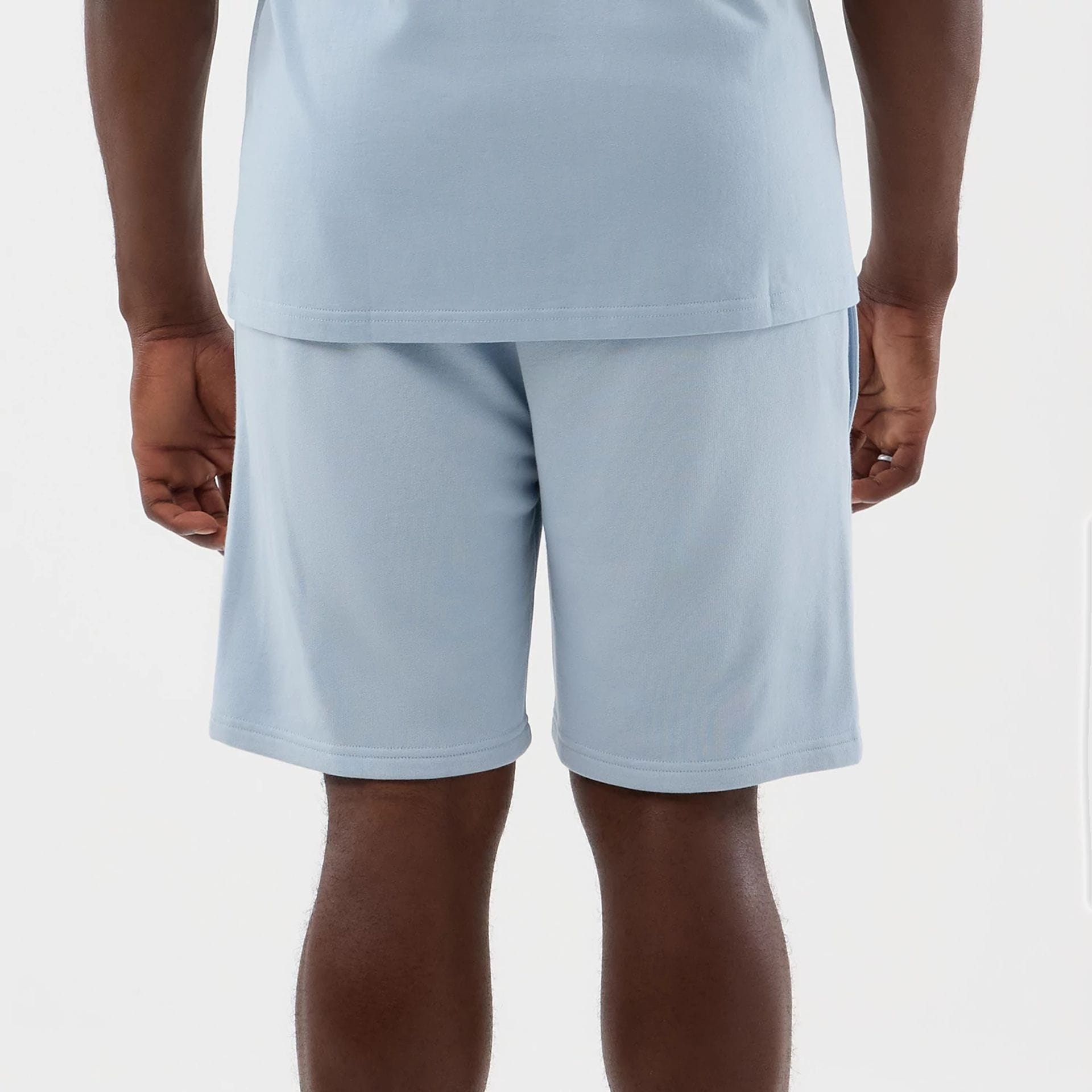 LA Lakers NBA League Essential Pastel Blue Shorts-kentox