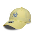 New York Yankees Womens MLB League Essential Pastel Yellow 9TWENTY Adjustable Cap-kentox