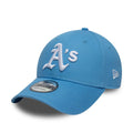 Athletics MLB League Essential Pastel Blue 9FORTY Adjustable Cap-kentox