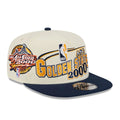 Warriors NBA Hardwood Classic ASG White 9FIFTY A-Frame Snapback Cap-kentox