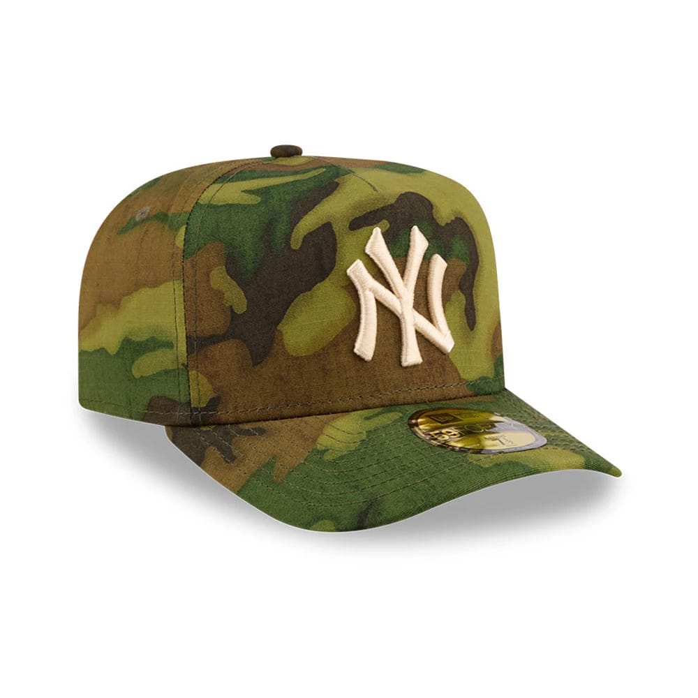 New York Yankees MLB Ripstop Camo 59FORTY A-Frame Fitted Cap-kentox