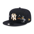 Yankees MLB X Looney Tunes Daffy Duck Navy 9FIFTY Snapback Adjustable Cap-kentox